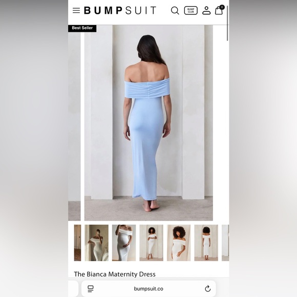 Blue One Shoulder Bodycon Dress - Picture 1 of 3